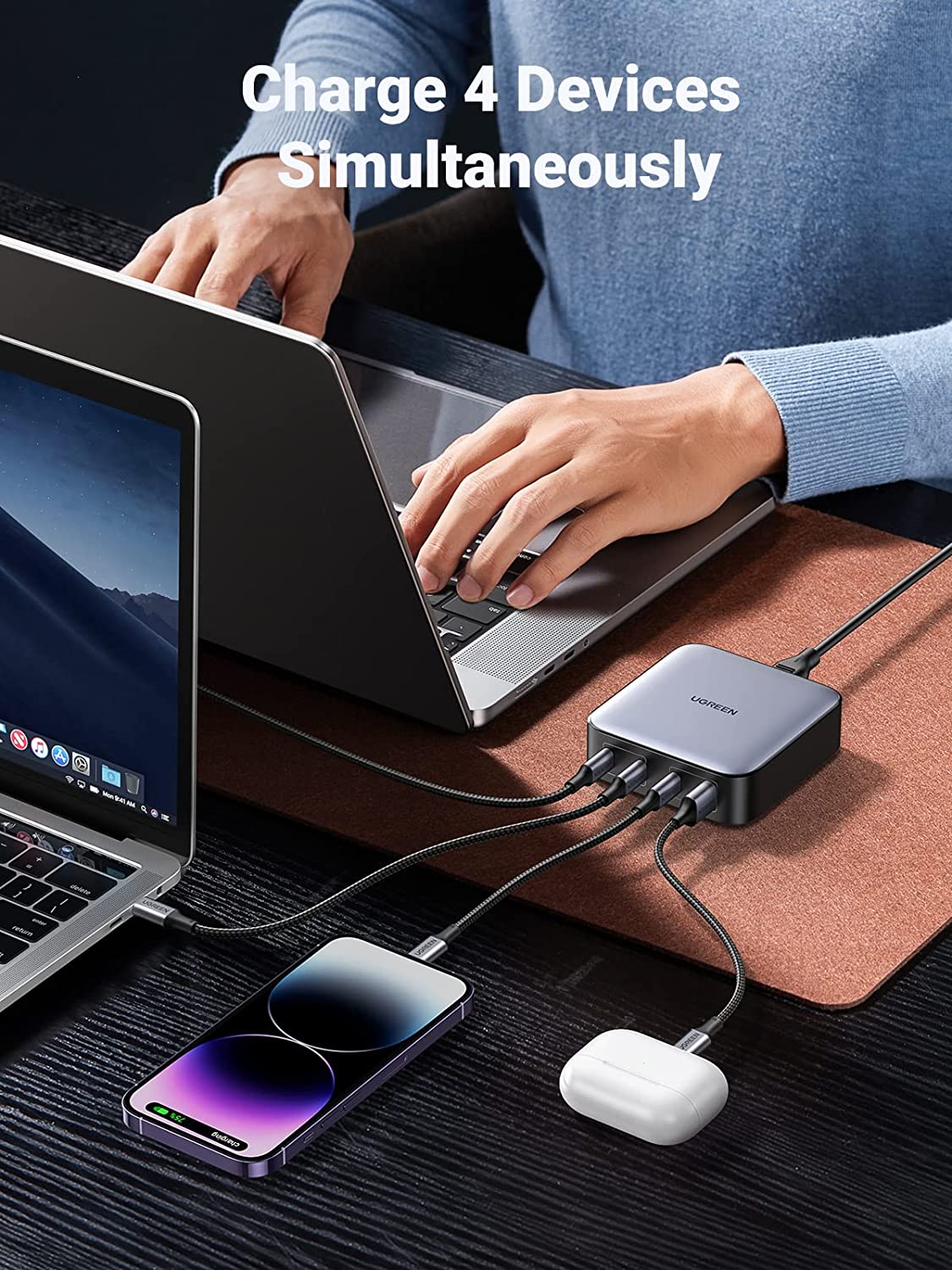 mousebows 100W Desktop Charger (Bundle)