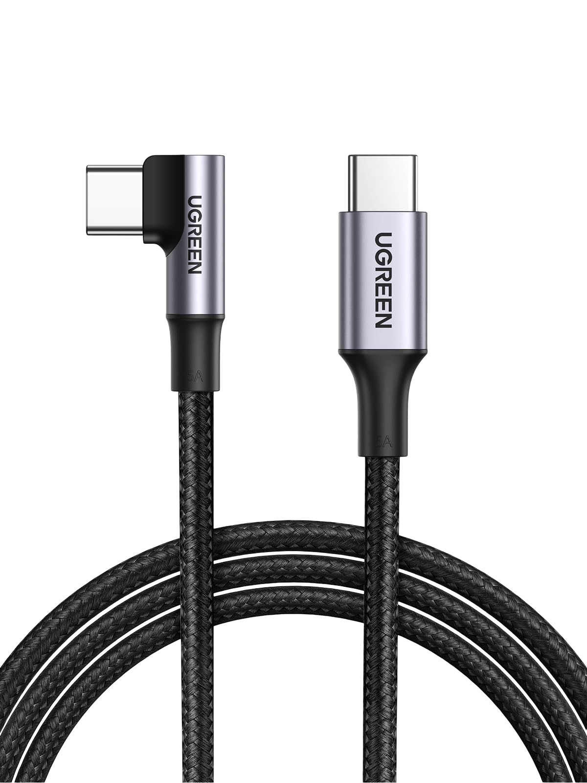 mousebows 100W USB C Cable 90 Degree Type C Charging Cable 10FT