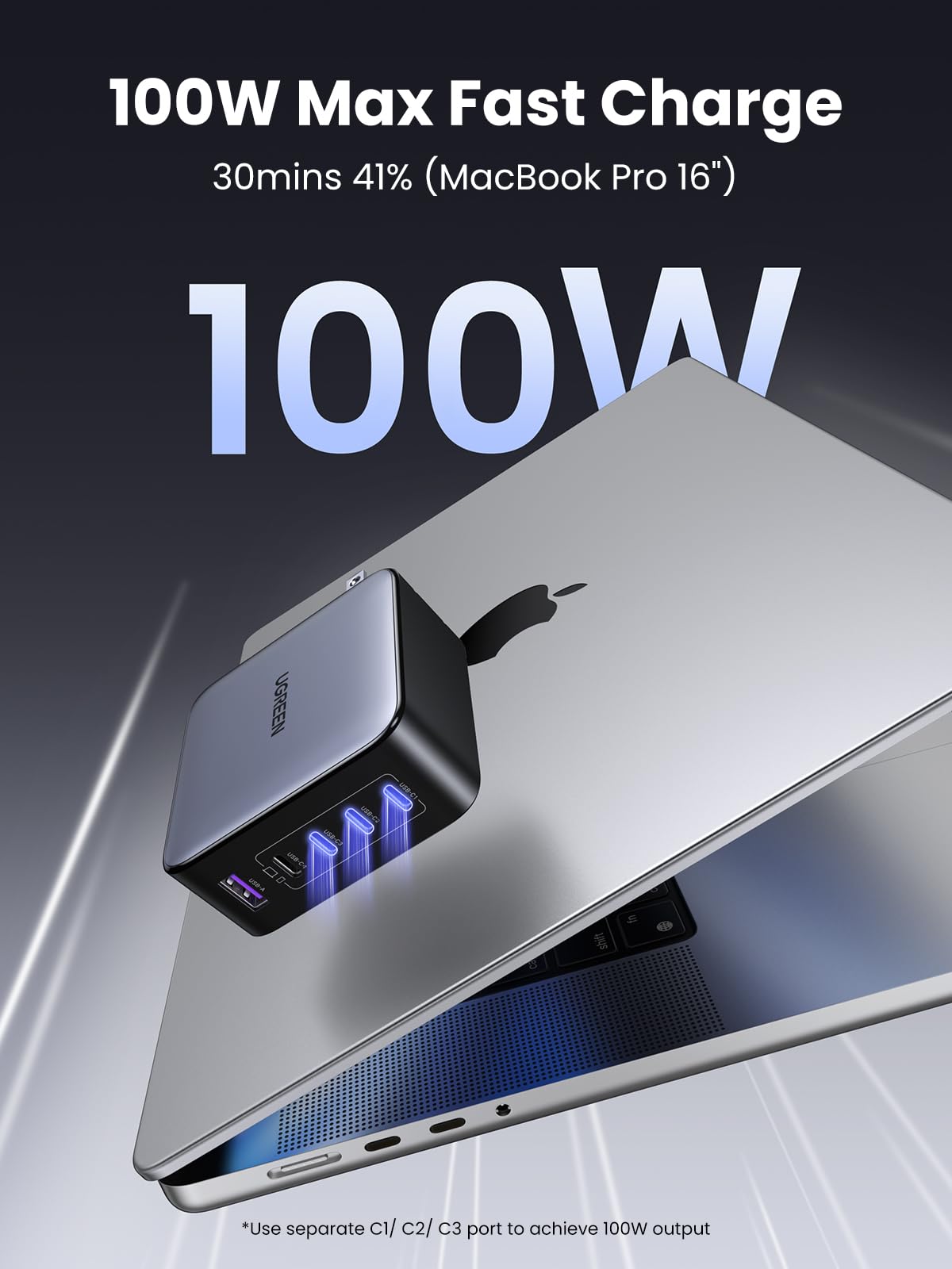 mousebows Nexode 100W 5-Port USB-C Charger