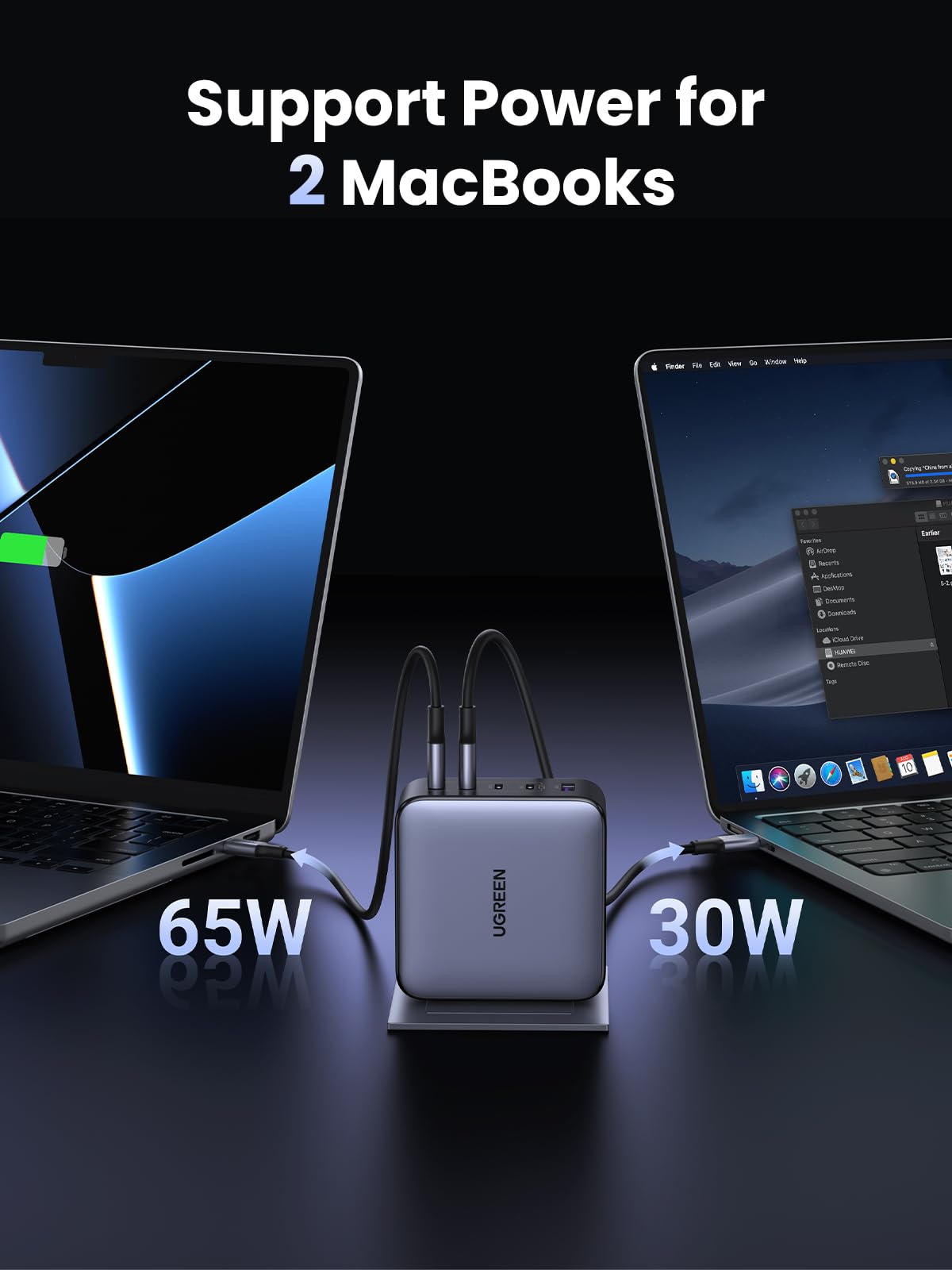 mousebows Nexode 100W 5-Port USB-C Charger