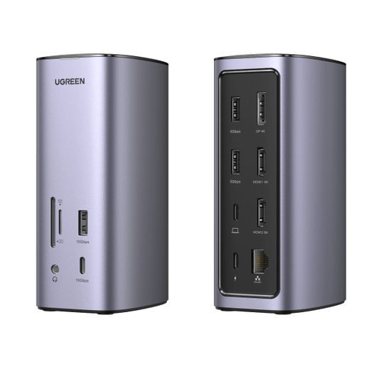mousebows Revodok Pro 12-in-1 Docking Station with 8K HDMI