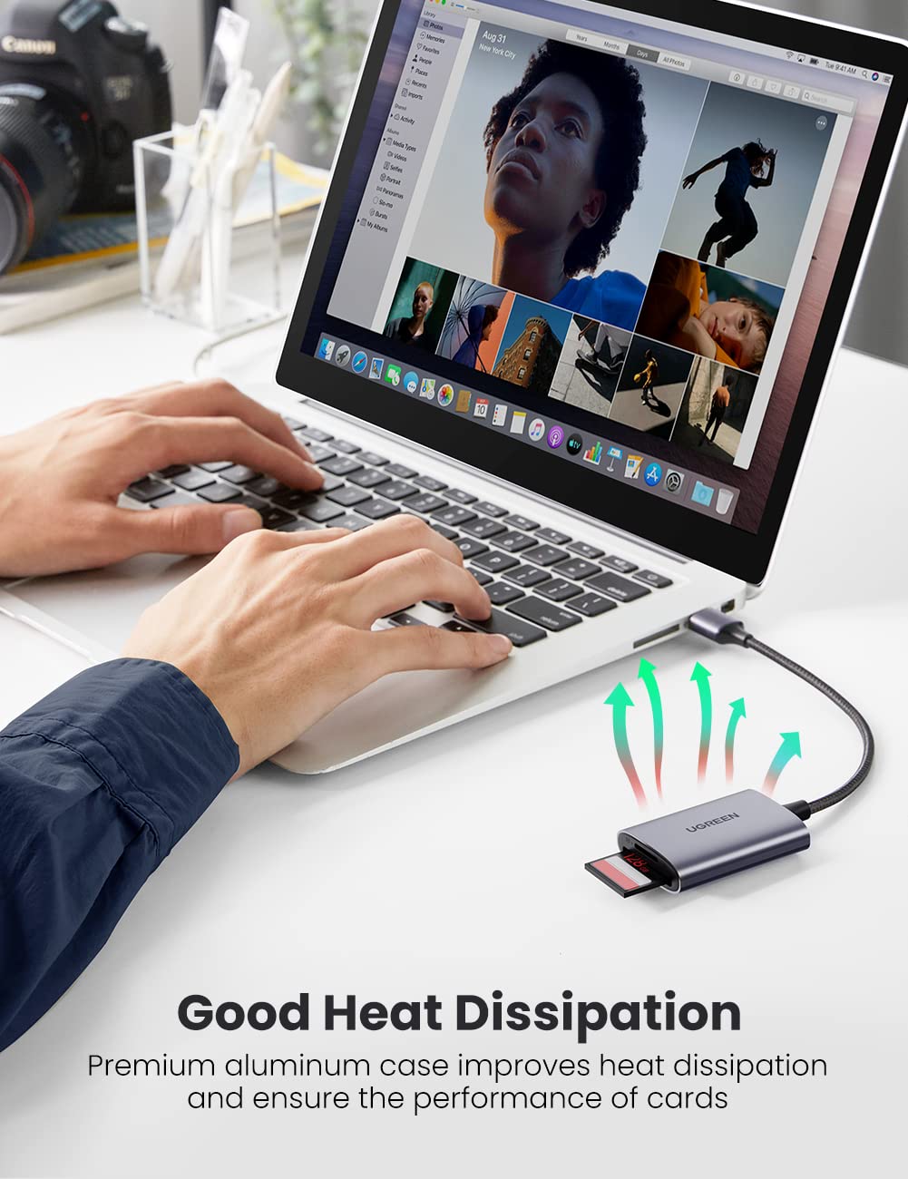 mousebows 2 in 1 USB SD Card Reader