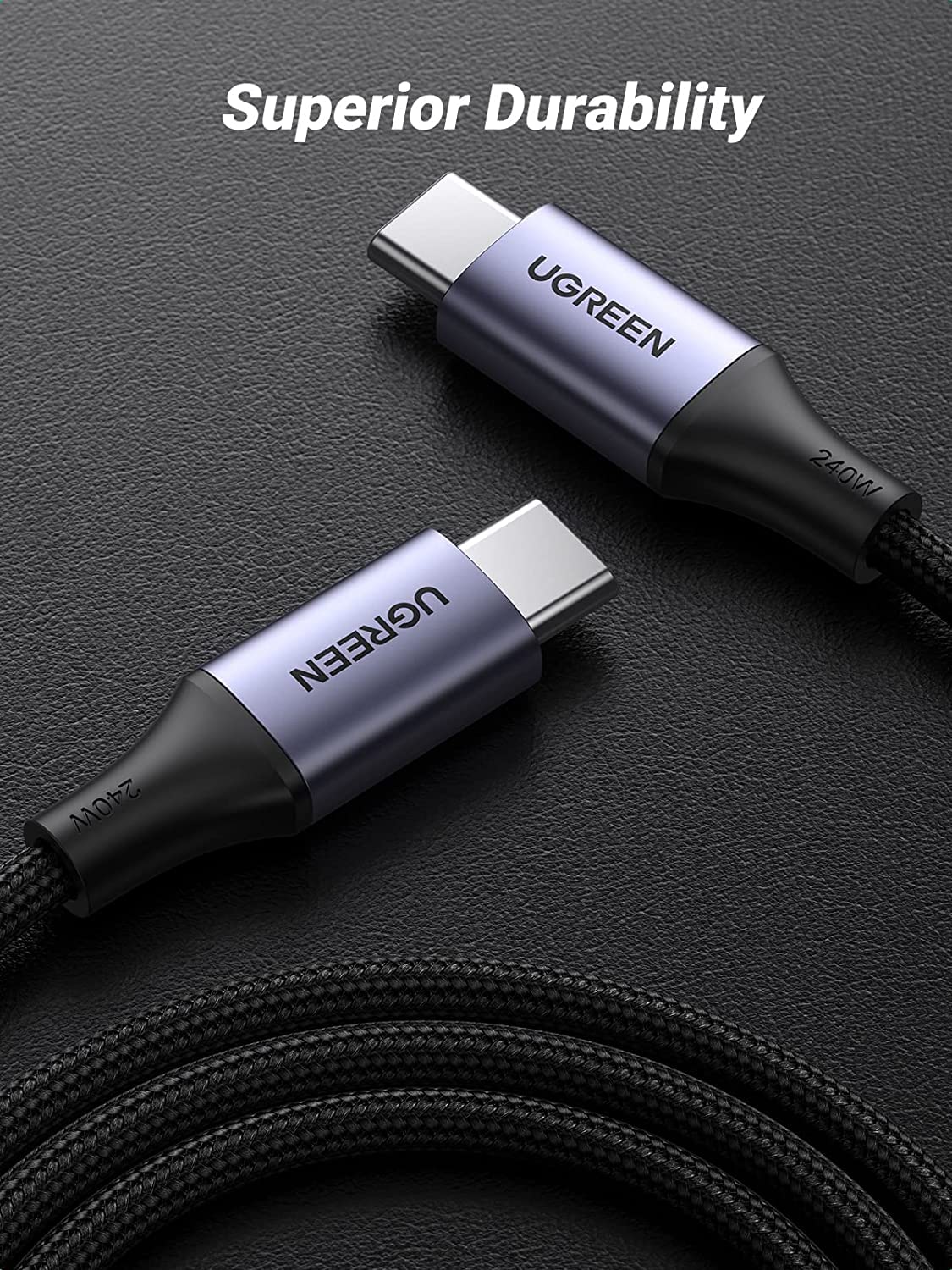 mousebows 240W PD3.1 USB C to USB C Cable