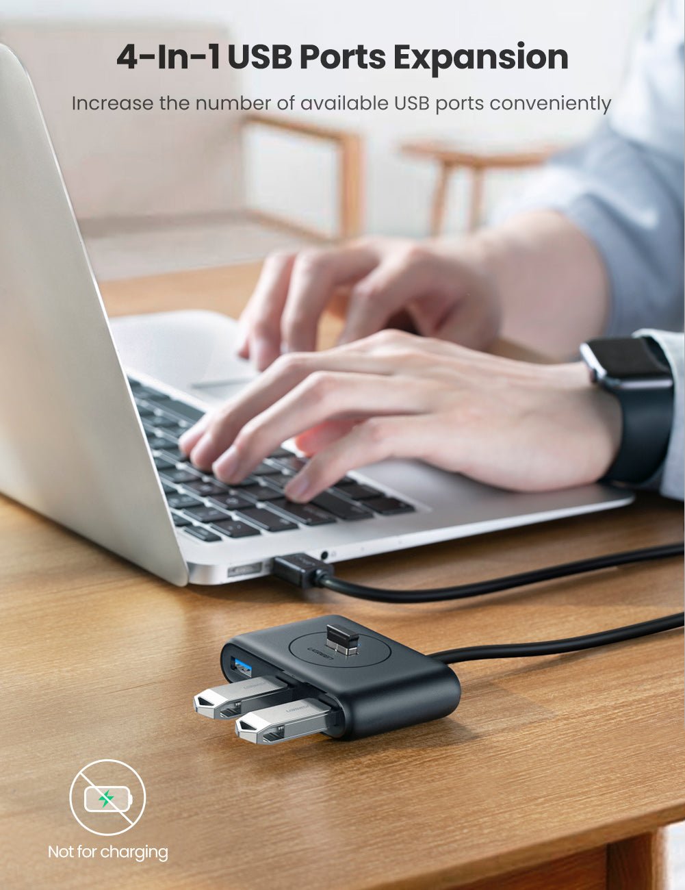 mousebows 4-in-1 USB 3.0 Data Hub