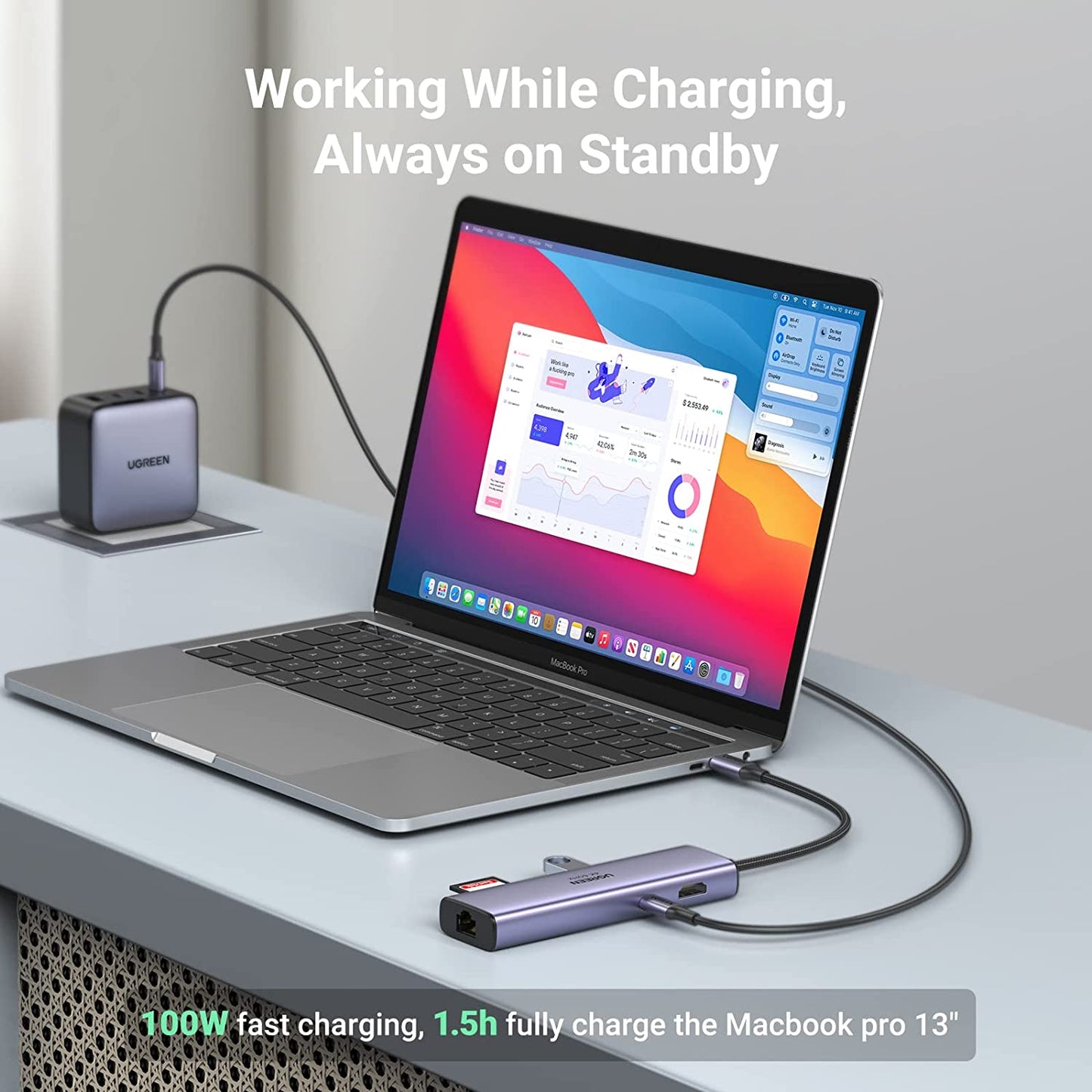 mousebows 7-in-1 USB-C Hub with 4K HDMI