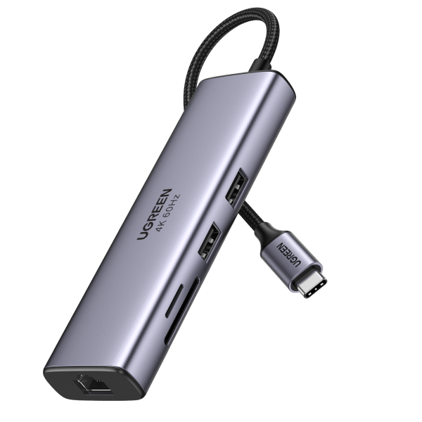 mousebows 7-in-1 USB-C Hub with 4K HDMI