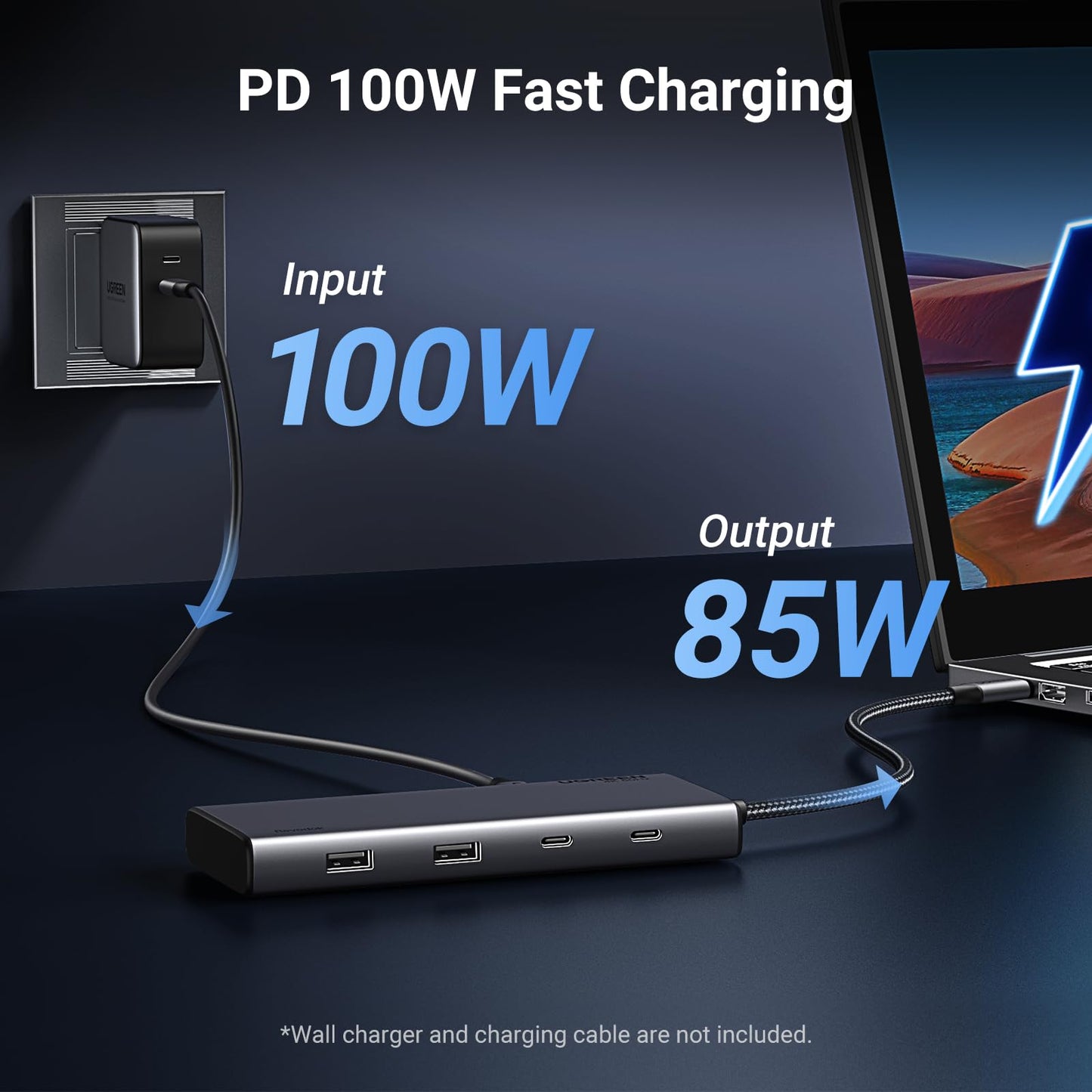 mousebows 8 in 1 USB C Docking Station with Dual Monitor