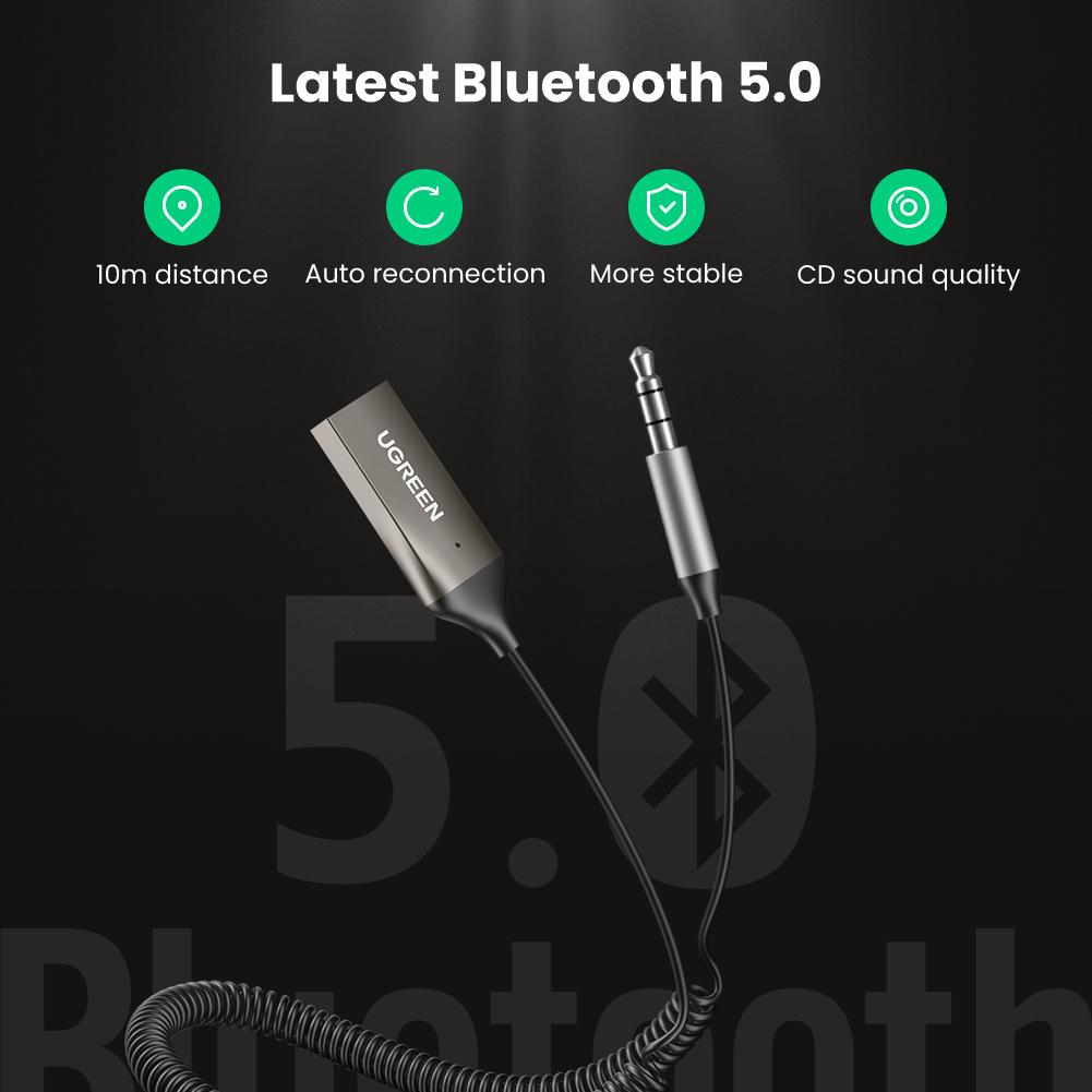 mousebows Aux to Bluetooth 5.0 Adapter
