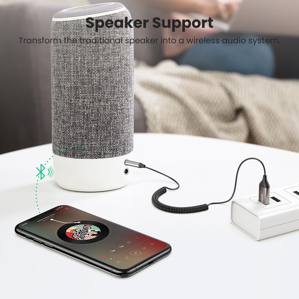 mousebows Aux to Bluetooth 5.0 Adapter
