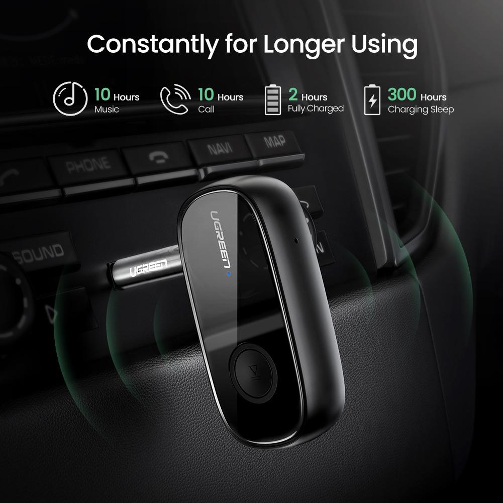 mousebows Bluetooth 5.1 Aux Car Adapter