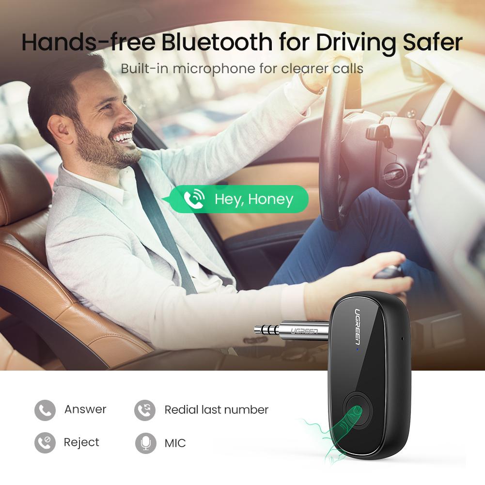 mousebows Bluetooth 5.1 Aux Car Adapter