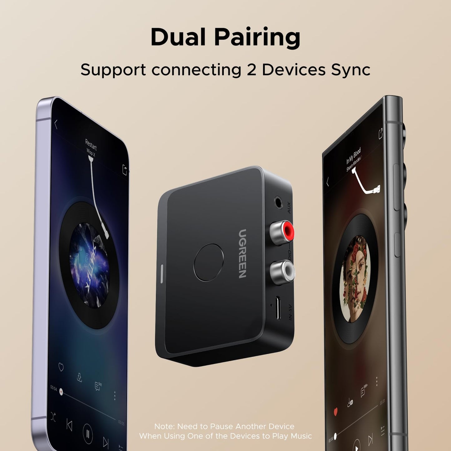 mousebows Bluetooth 60 Audio Receiver with LDAC