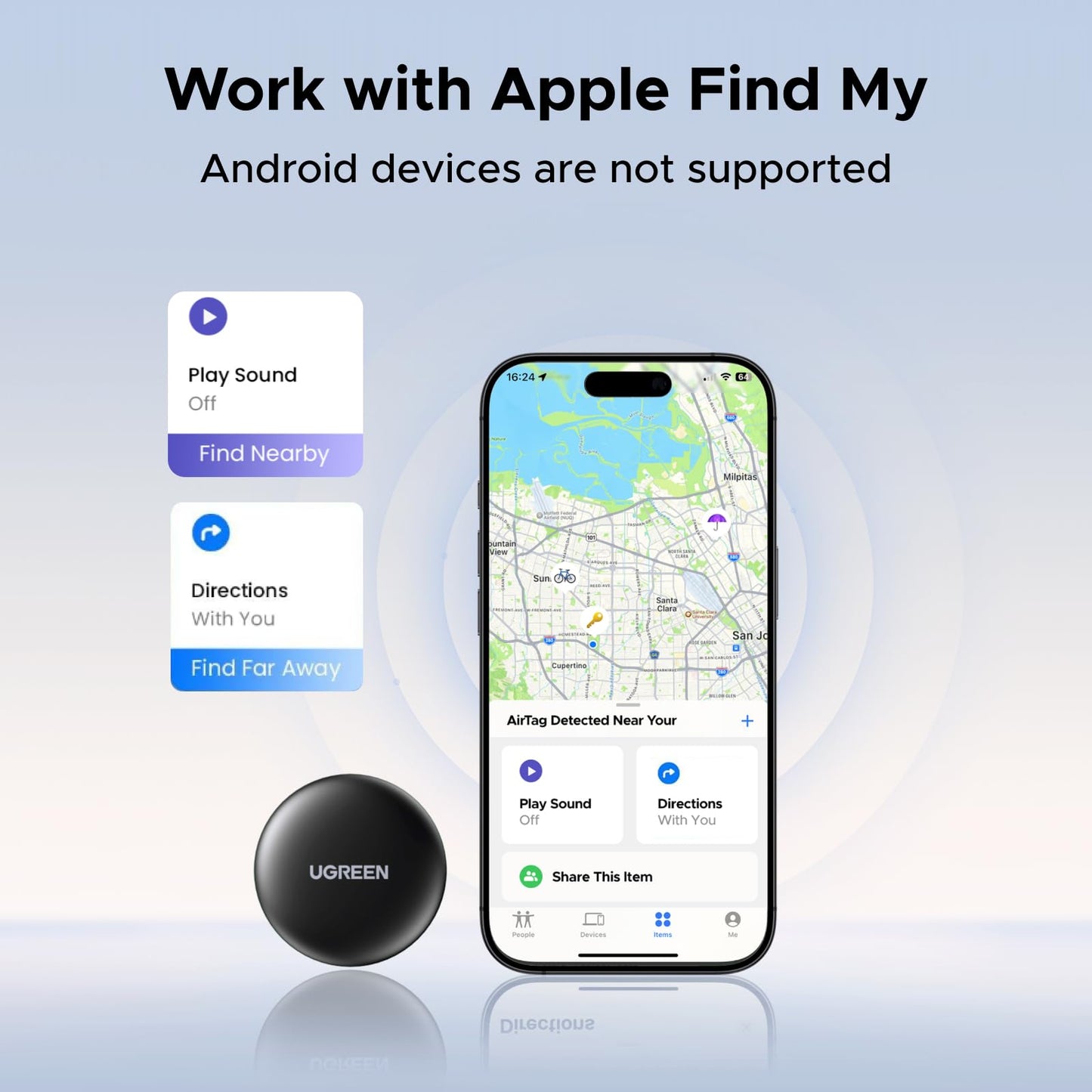 mousebows FineTrack Mini Smart Finder (2-Pack)