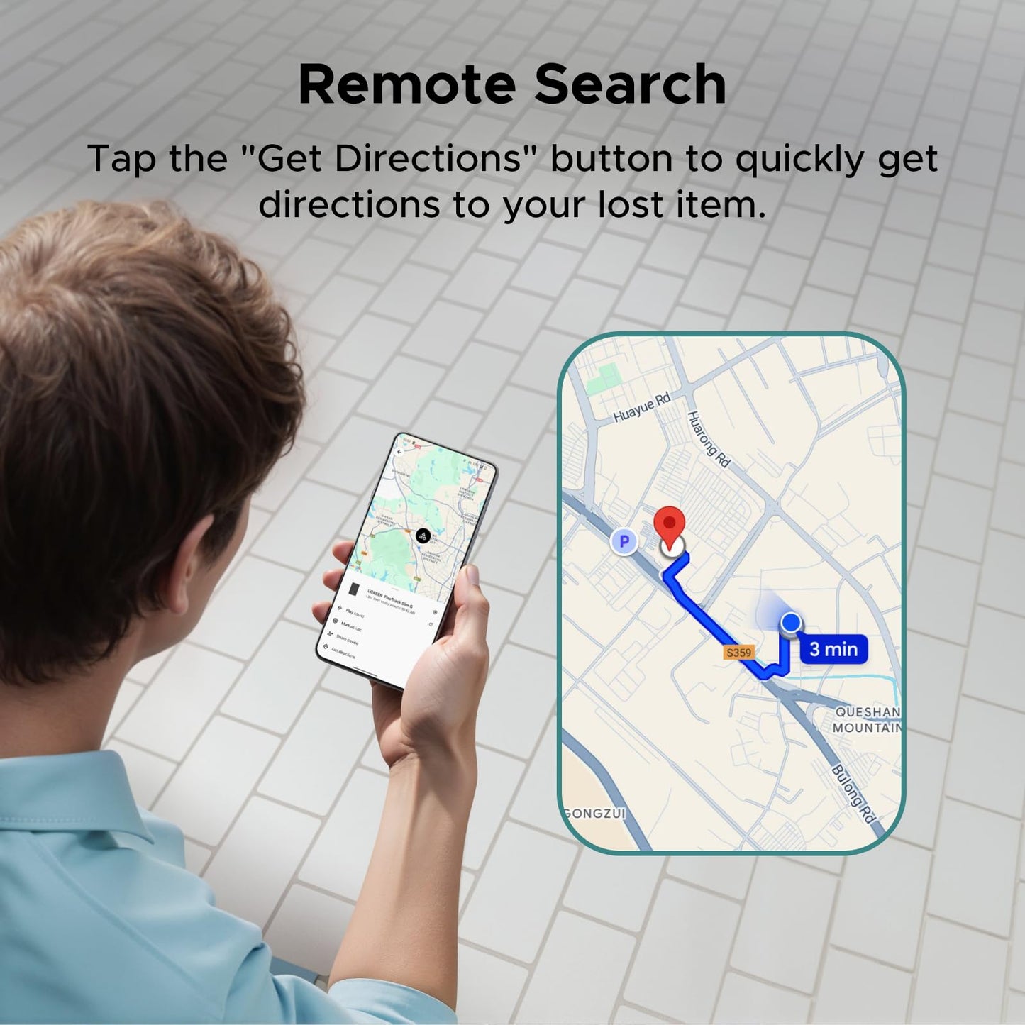 mousebows FineTrack Slim G Smart Finder (Android Only)