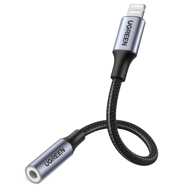 mousebows Lightning to 3.5mm Adapter Apple MFi Certified