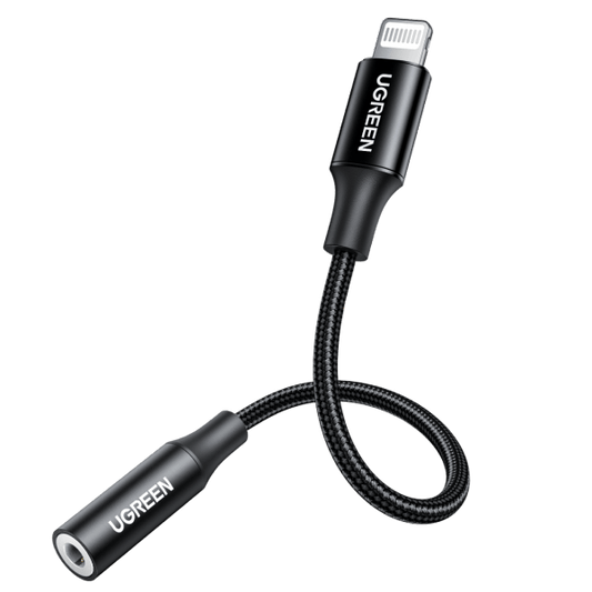 mousebows Lightning to 3.5mm Adapter Apple MFi Certified
