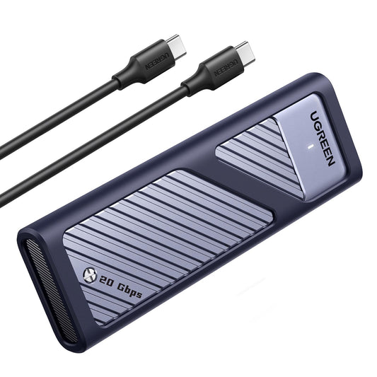 mousebows M.2 NVMe SATA SSD Enclosure