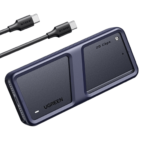 mousebows M.2 NVMe SSD Enclosure Adapter 20Gbps USB C 3.2 Gen2x2