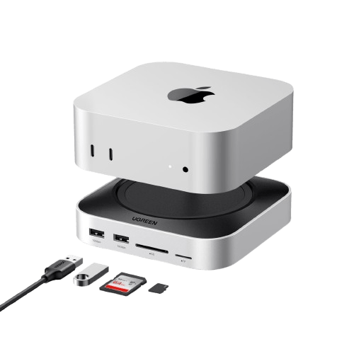 mousebows Mac mini 11-in-1 Docking Station with SSD Expansion