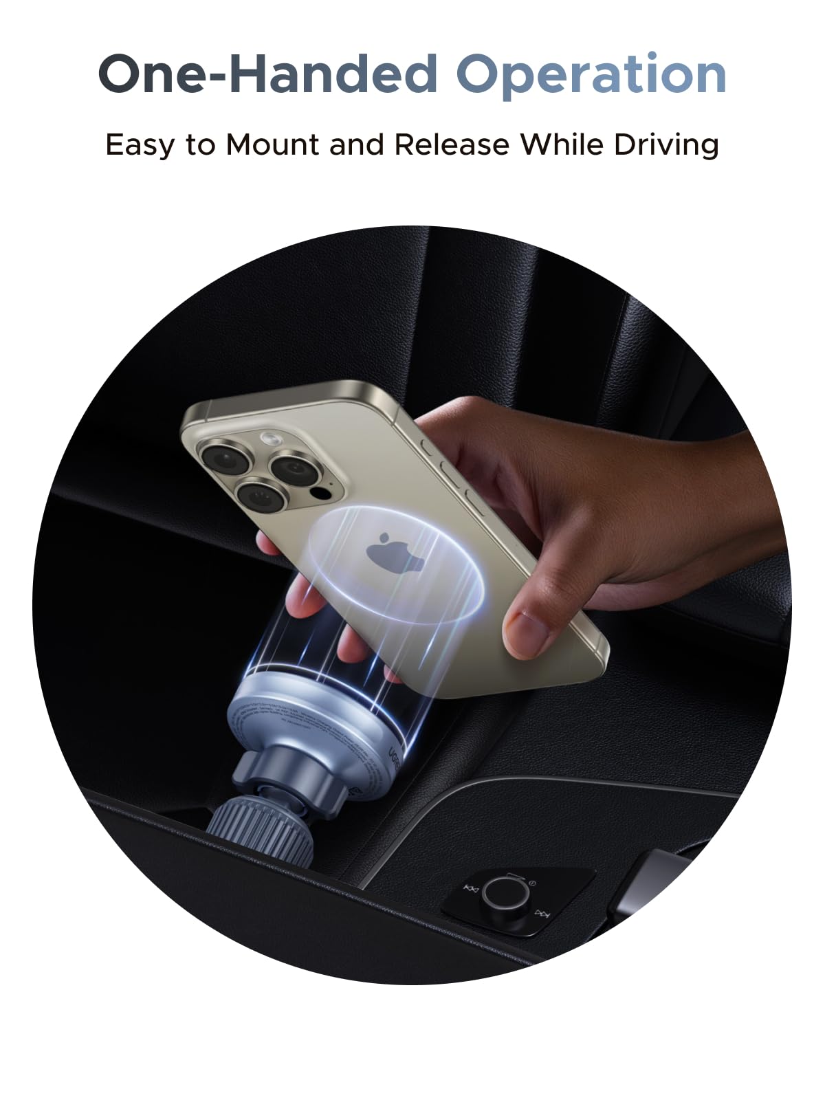 mousebows MagFlow Magnetic Wireless Car Charger 25W (MagSafe compatible)