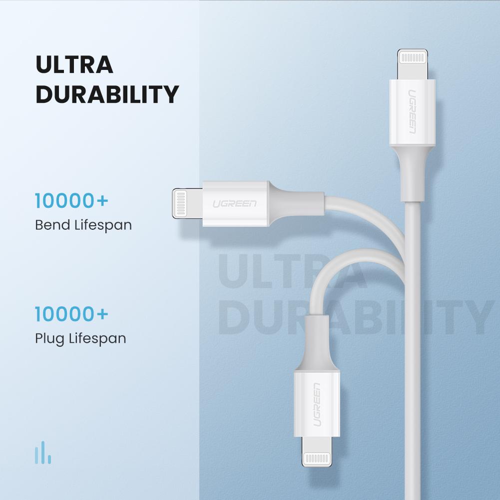 mousebows MFi USB-C to Lightning Charging Cable