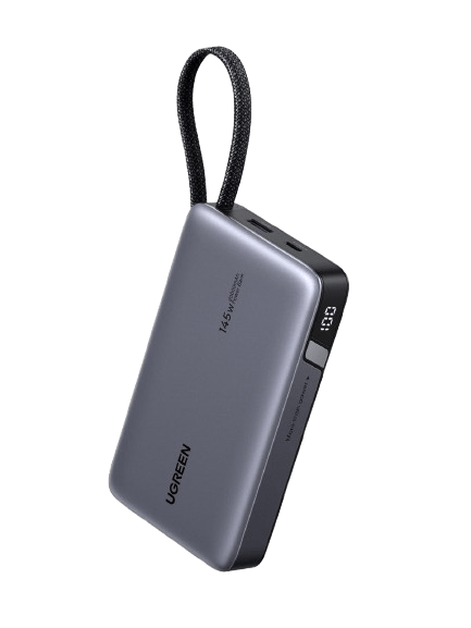 mousebows Nexode Power Bank 20000mAh 145W with Built-in USB-C Cable