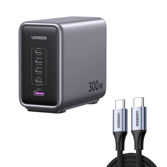 (Bundle) Nexode 300W Charger + 240W USB-C Cable