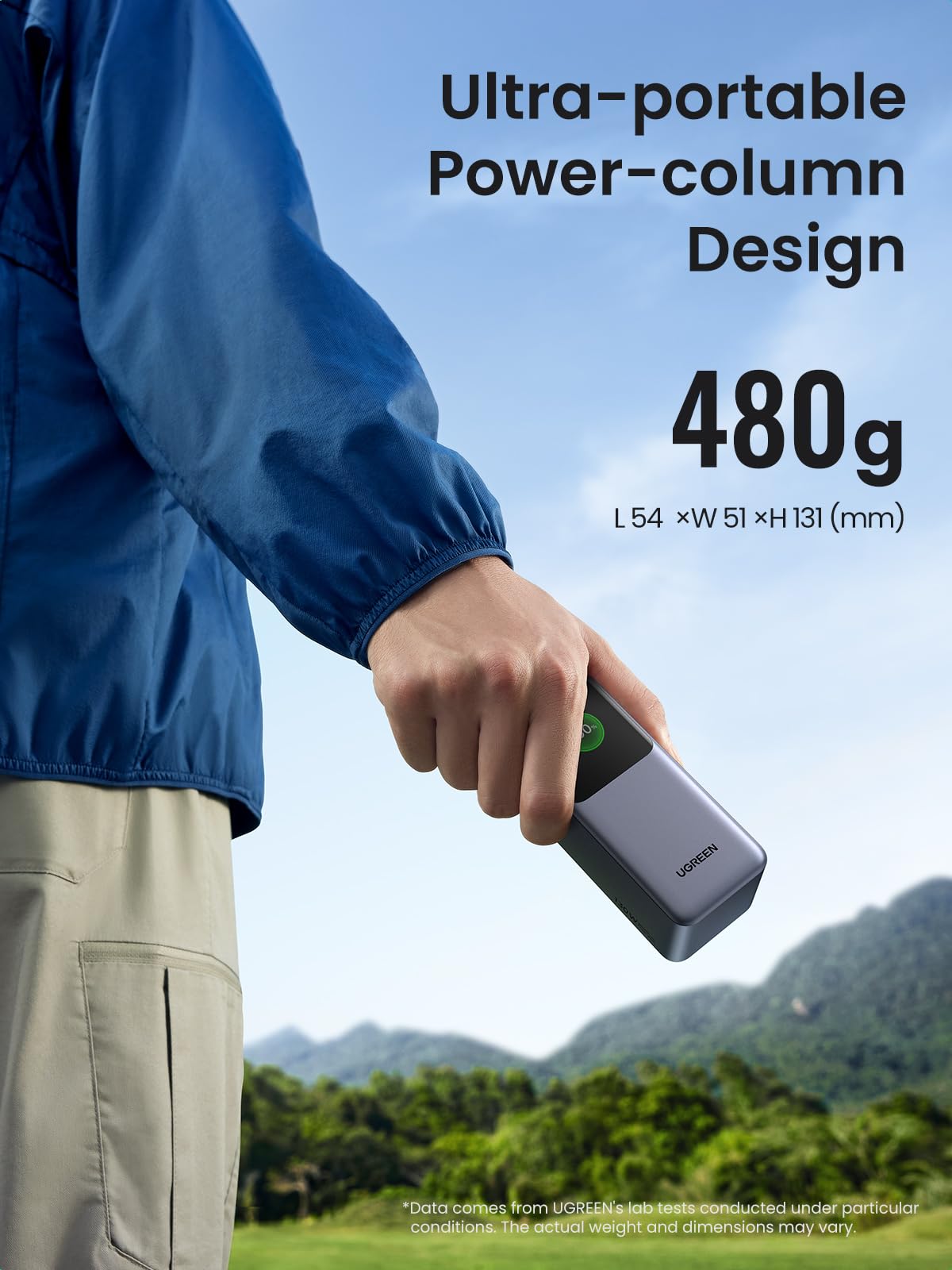 mousebows Nexode Power Bank 20000mAh 130W with Smart Digital Display