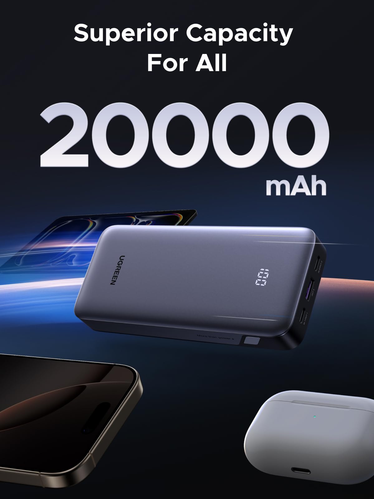 mousebows Nexode Power Bank 20000mAh 30W