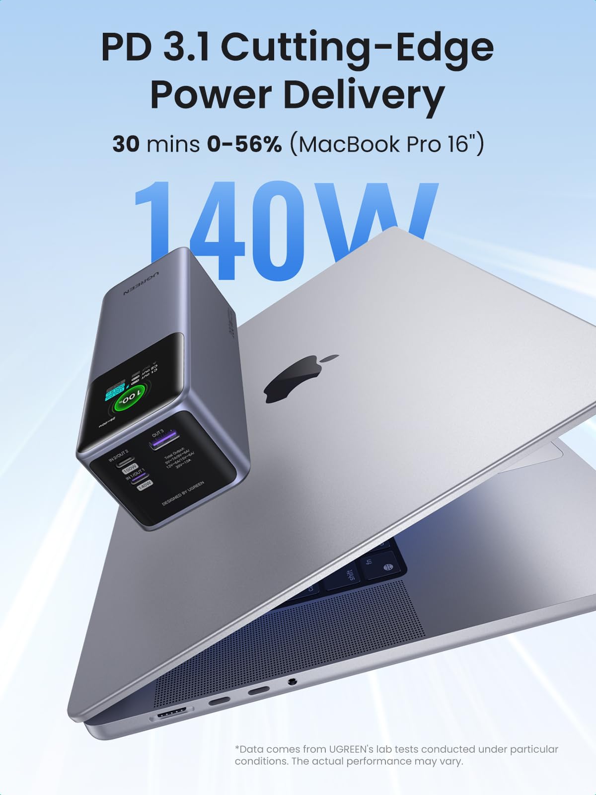 mousebows Nexode Power Bank 25000mAh 200W with Smart Digital Display