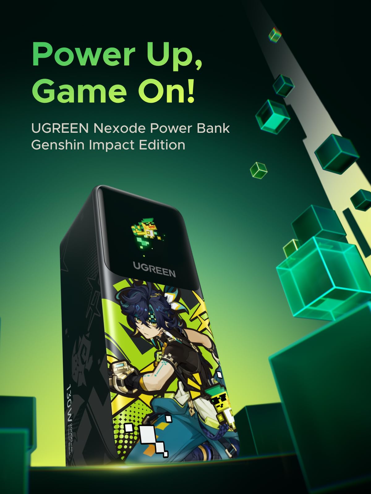 mousebows Nexode Powerbank Genshin Impact Edition