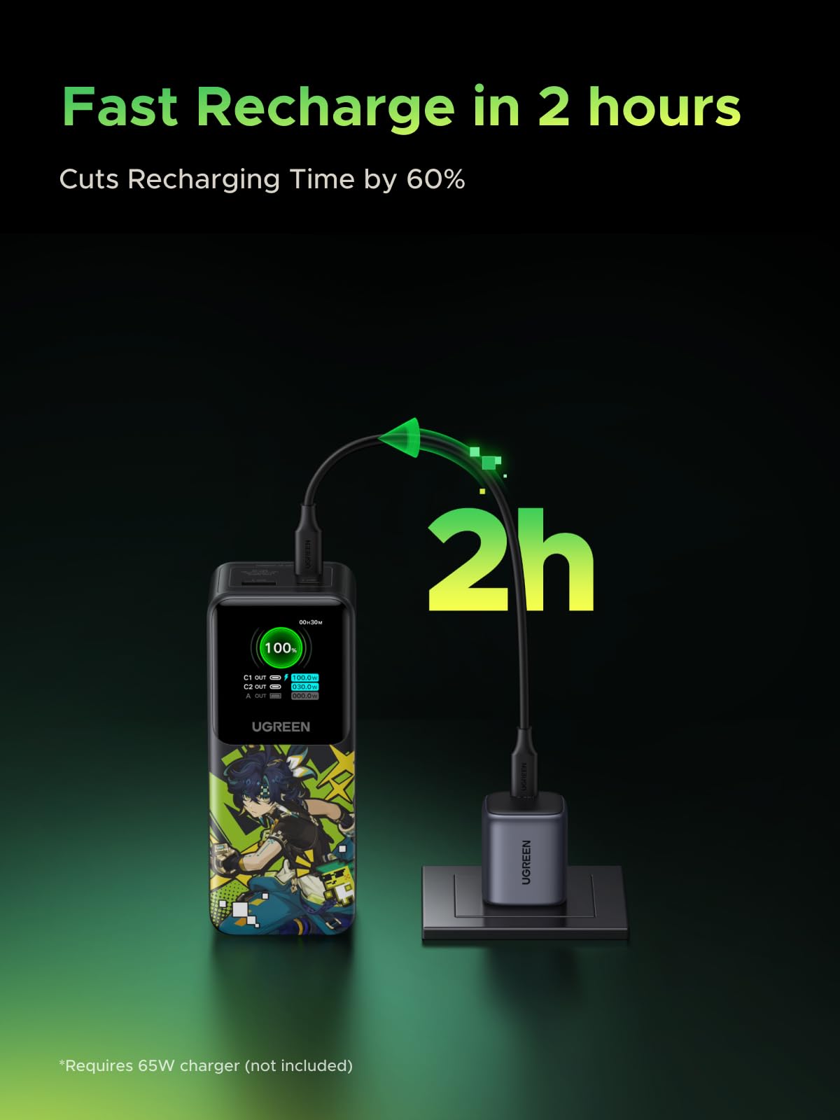 mousebows Nexode Powerbank Genshin Impact Edition