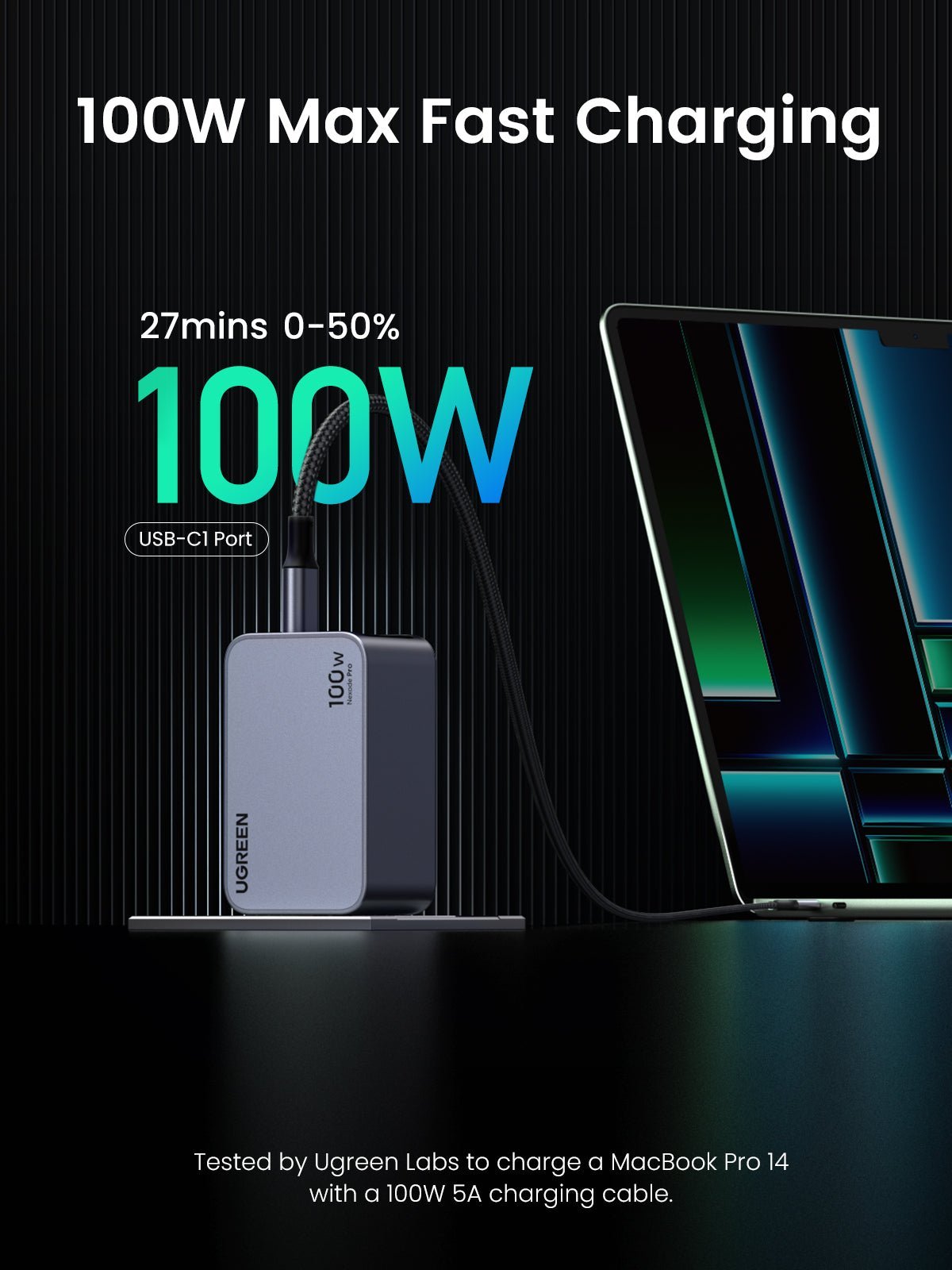 mousebows Nexode Pro 100W 3-Port Charger