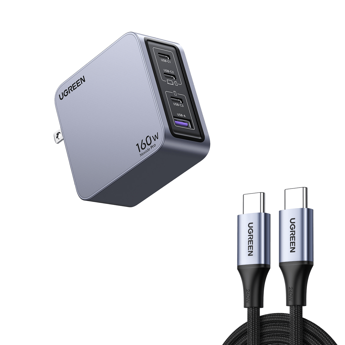 mousebows Nexode Pro 160W 4-Port Charger