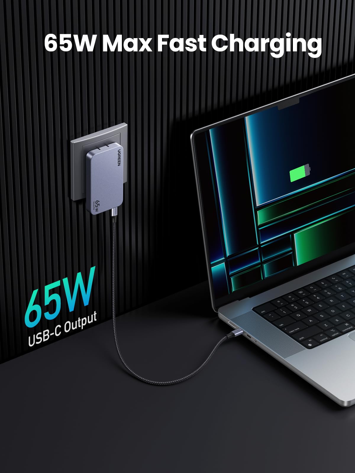 mousebows Nexode Pro 65W 3-Port Ultra-Slim Charger