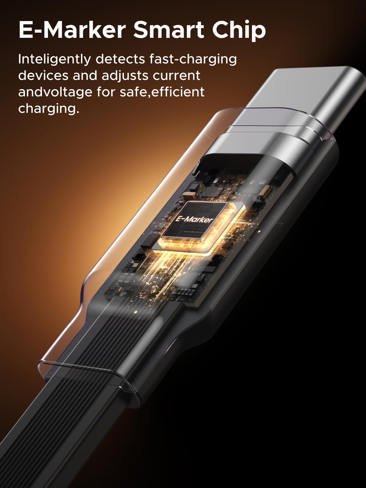 mousebows Nexode Retractable USB-C Cable 100W