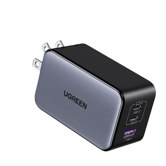 mousebows Nexode 100W 3-Port Charger with Foldable Plug