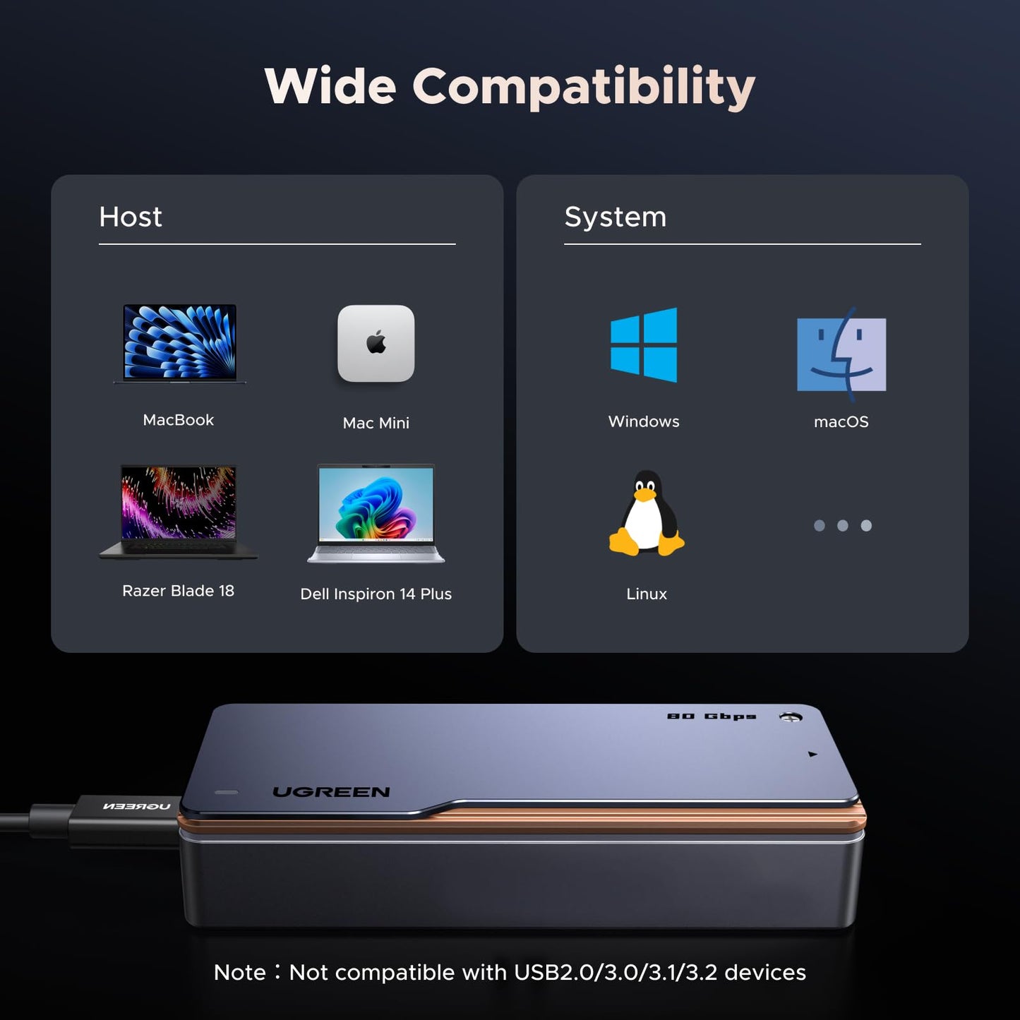 mousebows NVMe SSD Enclosure