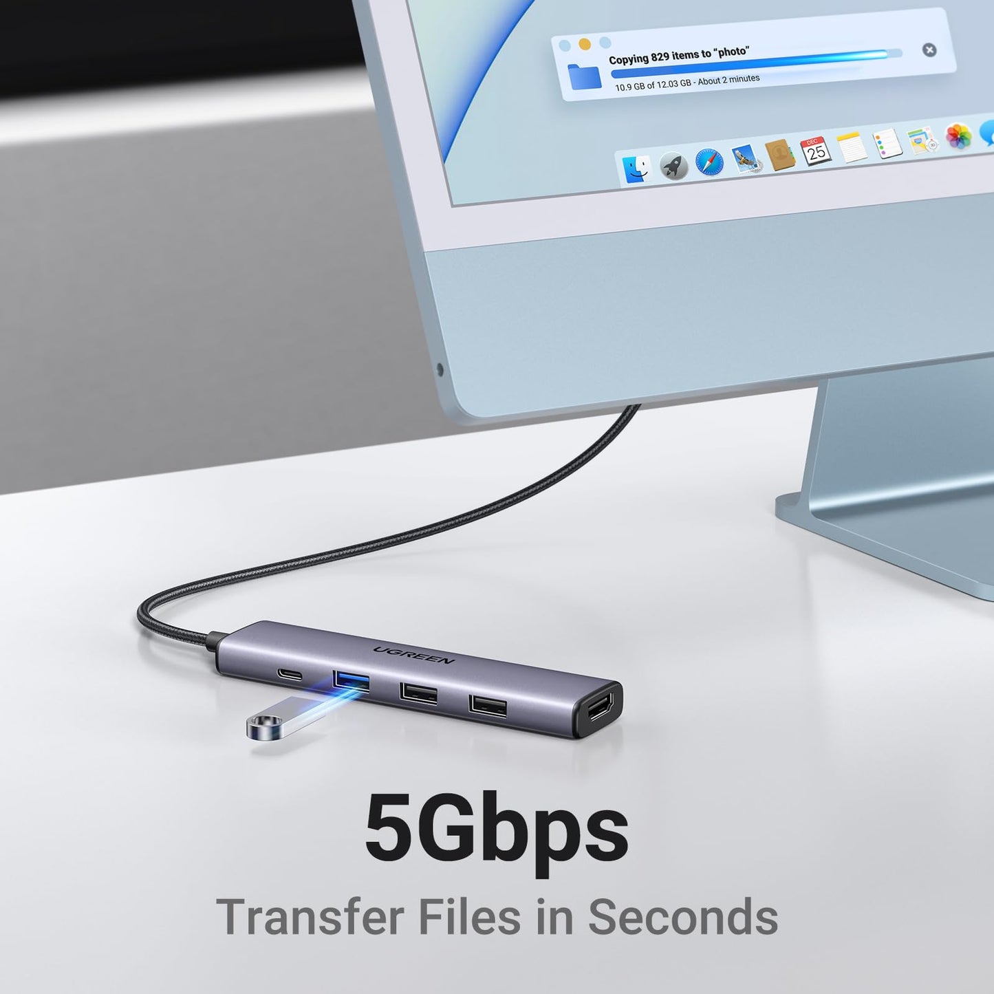 mousebows 5-in-1 USB-C Hub