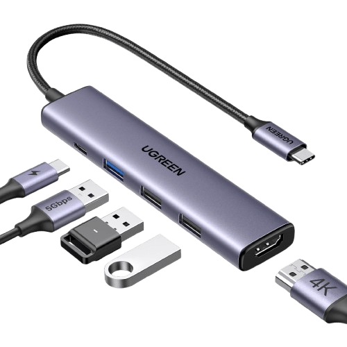 mousebows 5-in-1 USB-C Hub
