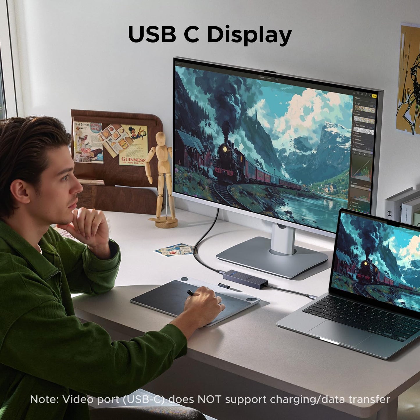 mousebows Revodok 6-in-1 USB-C Hub | 4K HDMI & 100W Charging