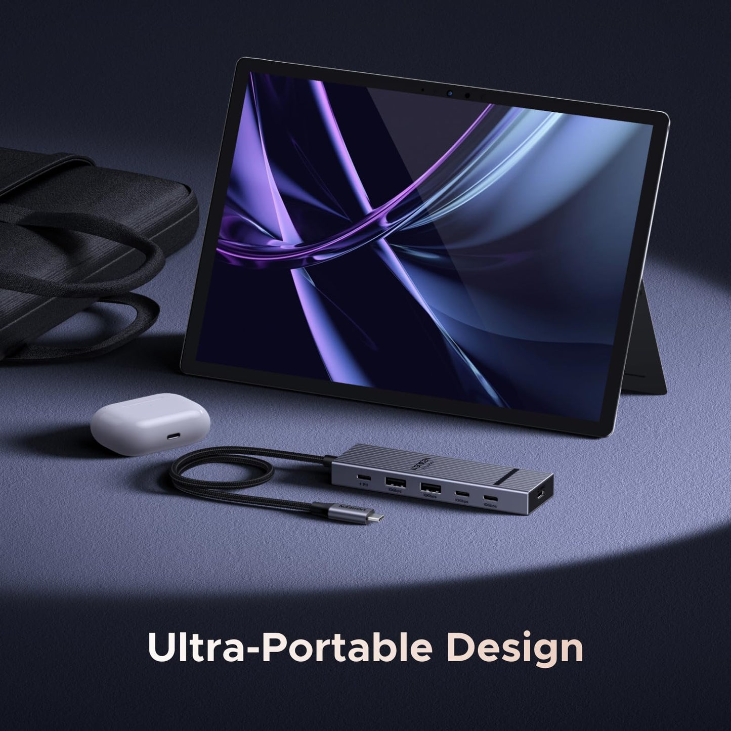 mousebows Revodok 6-in-1 USB-C Hub | 4K HDMI & 100W Charging