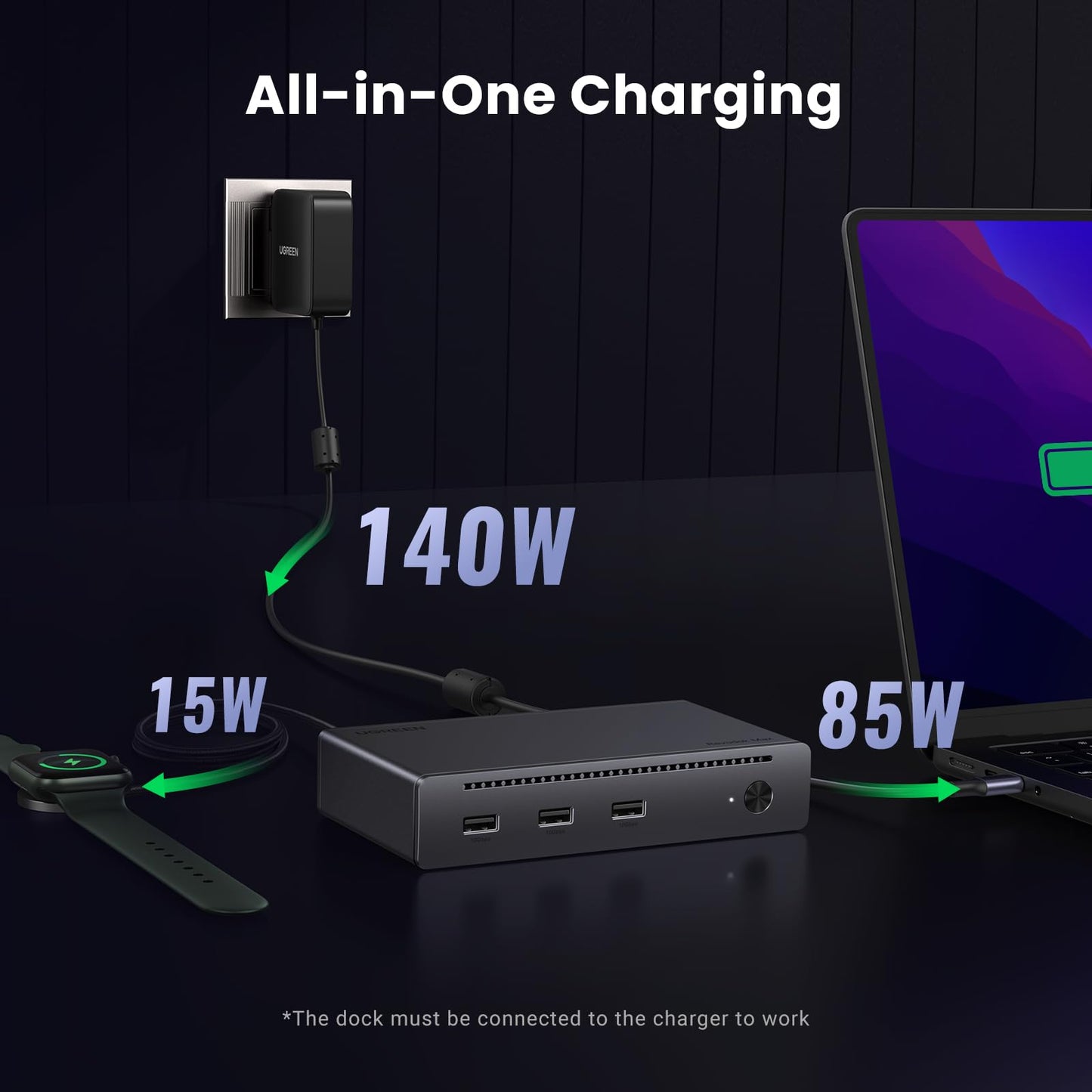 mousebows Revodok Max 8-in-1 Thunderbolt 4 Docking Station