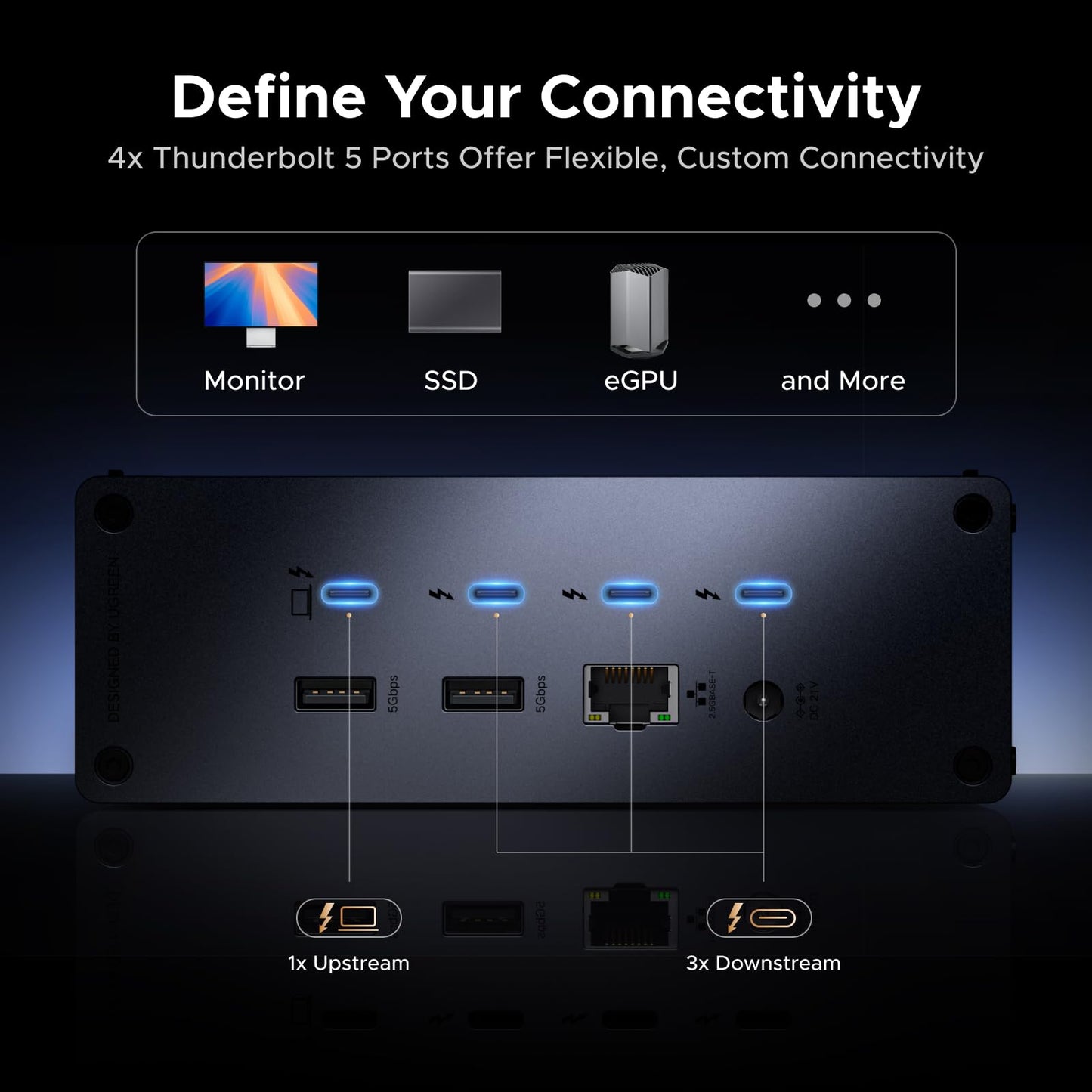 mousebows Revodok Max Thunderbolt 5 Docking Station