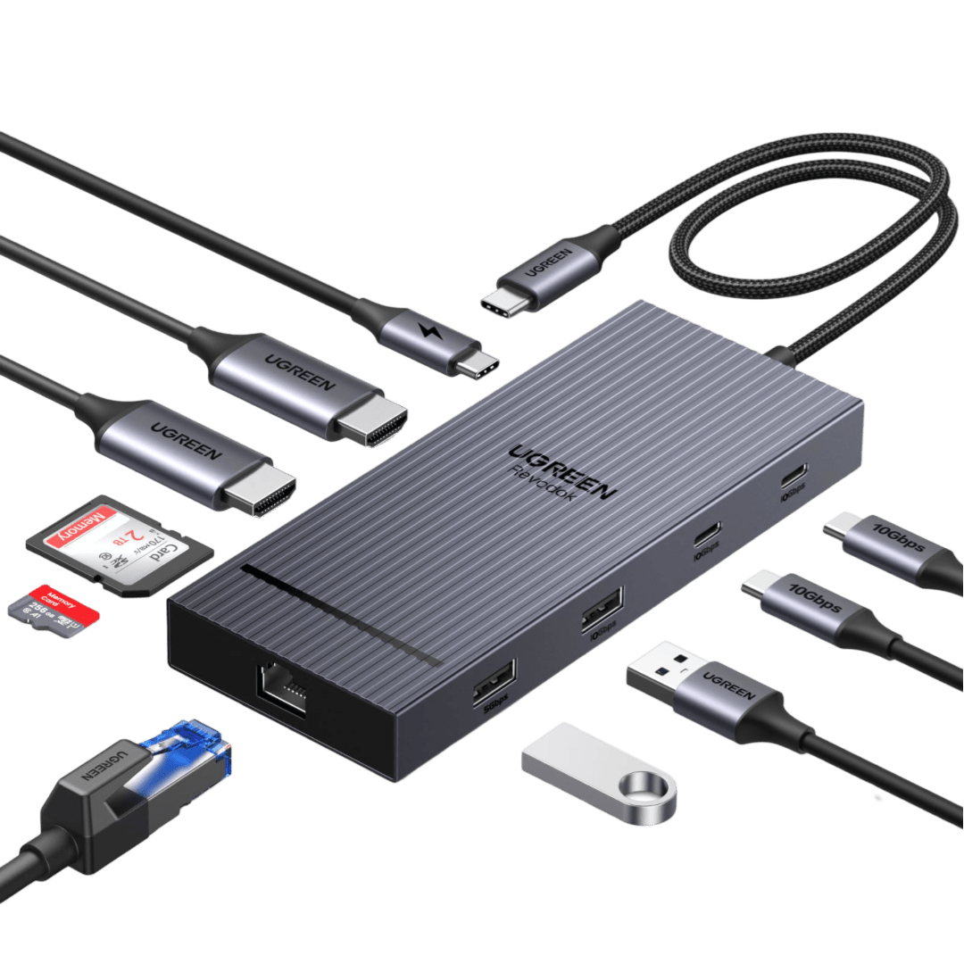 mousebows Revodok Pro 10-in-1 USB-C Docking Station