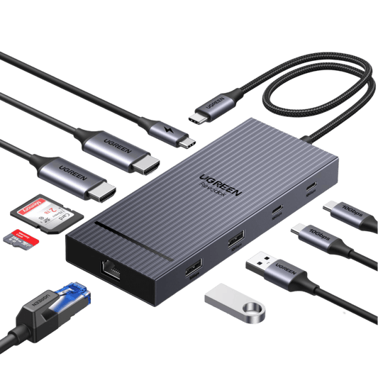 mousebows Revodok Pro 10-in-1 USB-C Docking Station