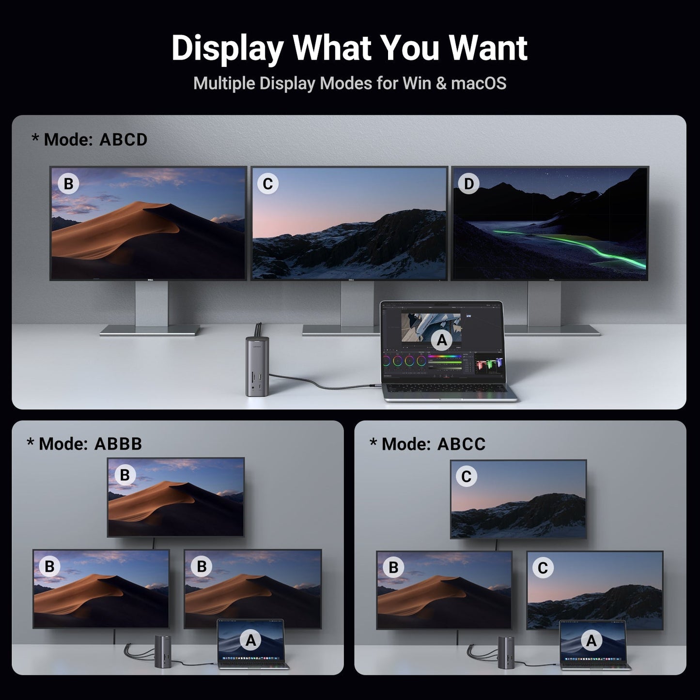 mousebows Revodok Pro 12-in-1 Docking Station with 8K HDMI