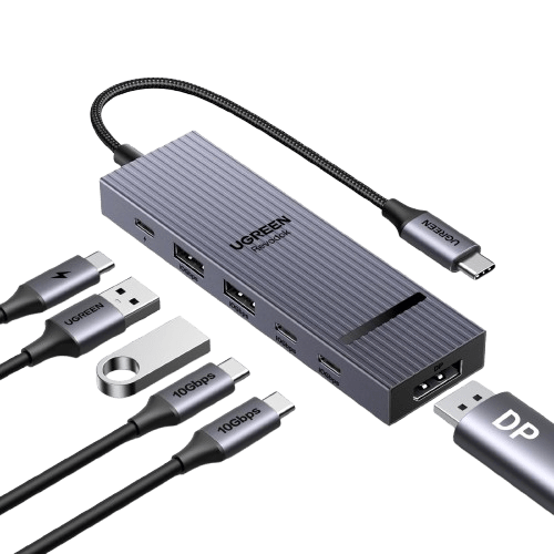 mousebows Revodok 6-in-1 USB-C Hub with 4K DisplayPort