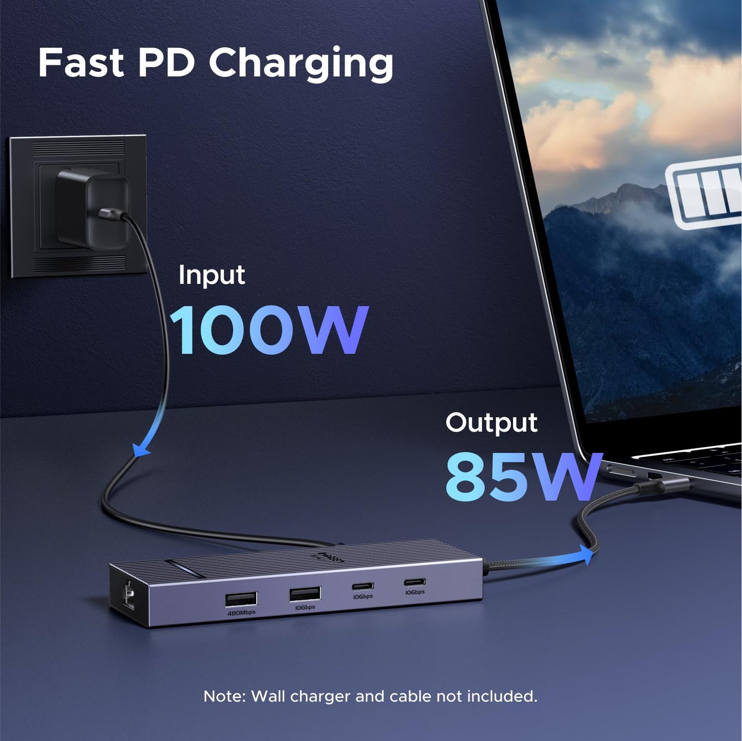 mousebows Revodok Pro 7-in-1 USB-C Hub with 4K DisplayPort