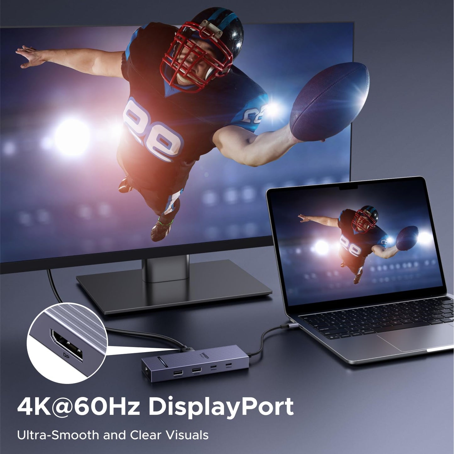 mousebows Revodok Pro 7-in-1 USB-C Hub with 4K DisplayPort